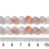 Dyed & Heated Natural Dragon Veins Agate Beads Strands G-P539-A01-14-5