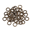 Brass Open Jump Rings KK-NH0012-01B-AB-1