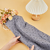 Plum Blossom Pattern Non-woven Polyester Anti-Skid Fabrics DIY-WH0304-945B-4