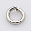 Tarnish Resistant 304 Stainless Steel Open Jump Rings STAS-E067-11-9mm-1