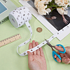 20 Yardcs Cotton Ribbon with Stainless Steel Eyelets OCOR-BC0009-65B-02-3