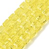 Transparent Glass Beads Strands LS-GLAA-R041-8x8mm-A01-1