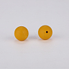 Round Silicone Focal Beads SI-JX0046A-55-2