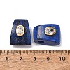 Dyed Natural Lapis Lazuli European Beads GG-CBA9389-02K-2