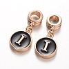 Alloy Enamel European Dangle Charms MPDL-M057-I-2