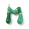 Brass Enamel Pendants X-KK-E093-03G-M-1
