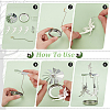 Stainless Steel Rotating Tealight Candle Holder DIY-FG0005-17P-4