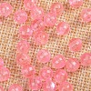 Transparent Acrylic Beads TACR-NH0001-B-06-1