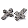 Natural Map Stone Pendants G-B122-02H-2
