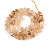 Heated Natural Citrine Beads Strands G-T144-A01-11-3