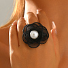 Chiffon with Plastic Pearl Finger Rings for Women XQ9924-2-2