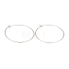 316L Surgical Stainless Steel Hoop Earring Findings STAS-G229-07P-06-1