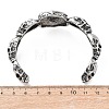 316 Surgical Stainless Steel Cuff Bangles BJEW-C142-01C-AS-5