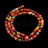 Natural Agate Beads Strands G-L635-A01-4x2mm-03-4