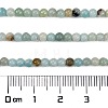 Natural Flower Amazonite Beads Strands G-M438-A08-01-4