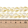Baking Paint Transparent Glass Beads X1-DGLA-N011-10mm-02-4