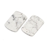 Natural Howlite Pendants G-K354-14I-2