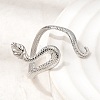 304 Stainless Steel Cuff Open Rings STAS-H259-06P-3