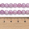 Natural Kunzite Beads Strands G-F835-A01-6mm-5