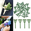 20Pcs Iron & Plastic Brooch Findings JEWB-SC0001-97-7