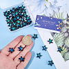50Pcs Glass Beads GLAA-SC0003-45-3