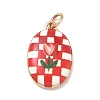 Printed Brass Pendants KK-CBA9B3D-02G-04-1