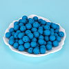 Round Silicone Focal Beads SI-JX0046A-34-3