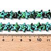 Spray Painted Synthetic Turquoise Beads Strands LS-UNKW-T001-11B-5