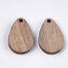 Walnut Wood Pendants WOOD-S054-03-2