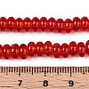 Transparent Glass Beads Strands GLAA-ZX008-6mm-19C-4