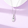 304 Stainless Steel Pendant Cable Chain Necklaces for Men Women NJEW-K308-03A-P-2