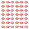 80Pcs 61G Acrylic Imitation Gemstone Beads MACR-TADJ0001-10E-1