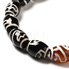 Tibetan Style dZi Beads Strands G-F726-A07-4