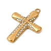304 Stainless Steel Rhinestone Pendants STAS-B128-09G-03-2