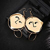 Alloy Dangle Earrings for Women WG8524E-01-1