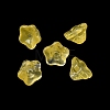 Baking Paint Transparent Glass Beads GLAA-T025-81C-03-1