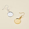 Brass Earring Hooks KK-PH0034-06-3