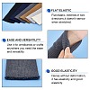 6Pcs 6 Colors Polyester Elastic Ribbing Fabric for Cuffs DIY-BC0006-53B-4