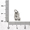 Brass Micro Pave Cubic Zirconia Charms KK-P295-50P-3