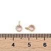 Brass Micro Pave Cubic Zirconia Pendants KK-H204-03KCG-04-3