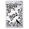 1Pc Plastic Reusable Drawing Painting Stencils Templates DIY-DJ0001-09C-1