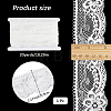20 Yards Polyamide Flower Lace Ribbon OCOR-CY0001-29A-2