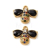 304 Stainless Steel Rhinestone Pendants RB-L002-03G-02-1
