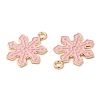 Christmas Light Gold Tone Alloy Enamel Pendants FIND-C031-01KCG-02-2