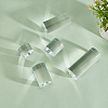 5Pcs 5 Styles Column Transparent Acrylic Jewelry Display Pedestals ODIS-FG0001-64-4