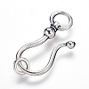 Tibetan Style S Hook Clasps LS-LF5091Y-2