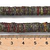 Natural Dragon Blood Beads Strands G-G329-B07-8x1mm-6