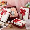 3Pcs 3 Sizes Cardboard Jewelry Boxes CON-WH0092-58-5