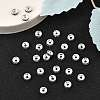 Brass Grade A Rhinestone Spacer Beads RB-A014-Z6mm-10S-2