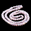 AB Color Plate Glass Beads Strands EGLA-P051-06A-C01-4